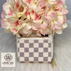 Off White Small Luxury Zip Wallet