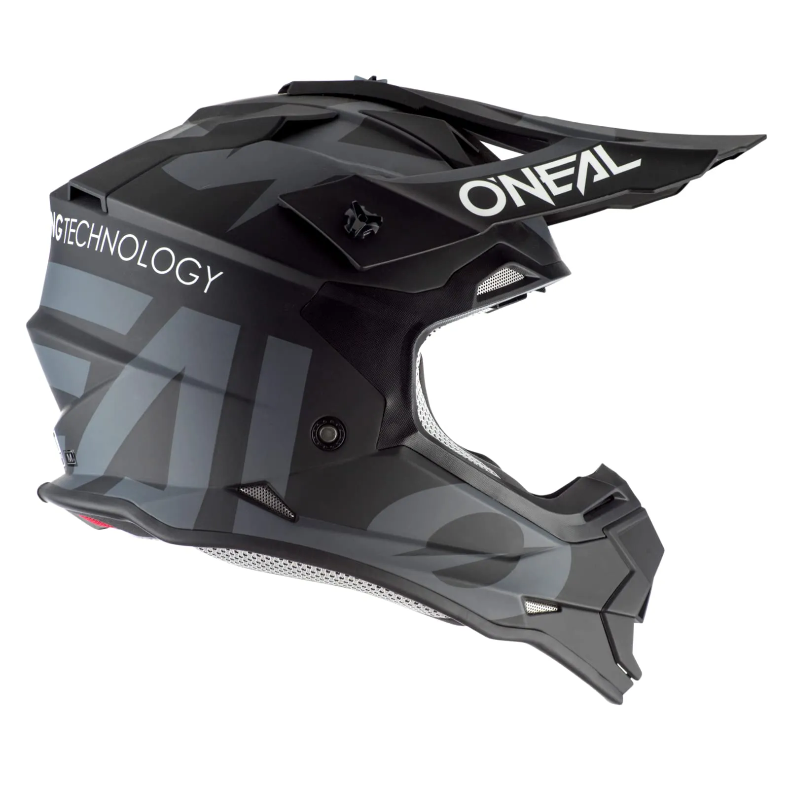 O'NEAL 2 SRS Slick Helmet BLK/Gry