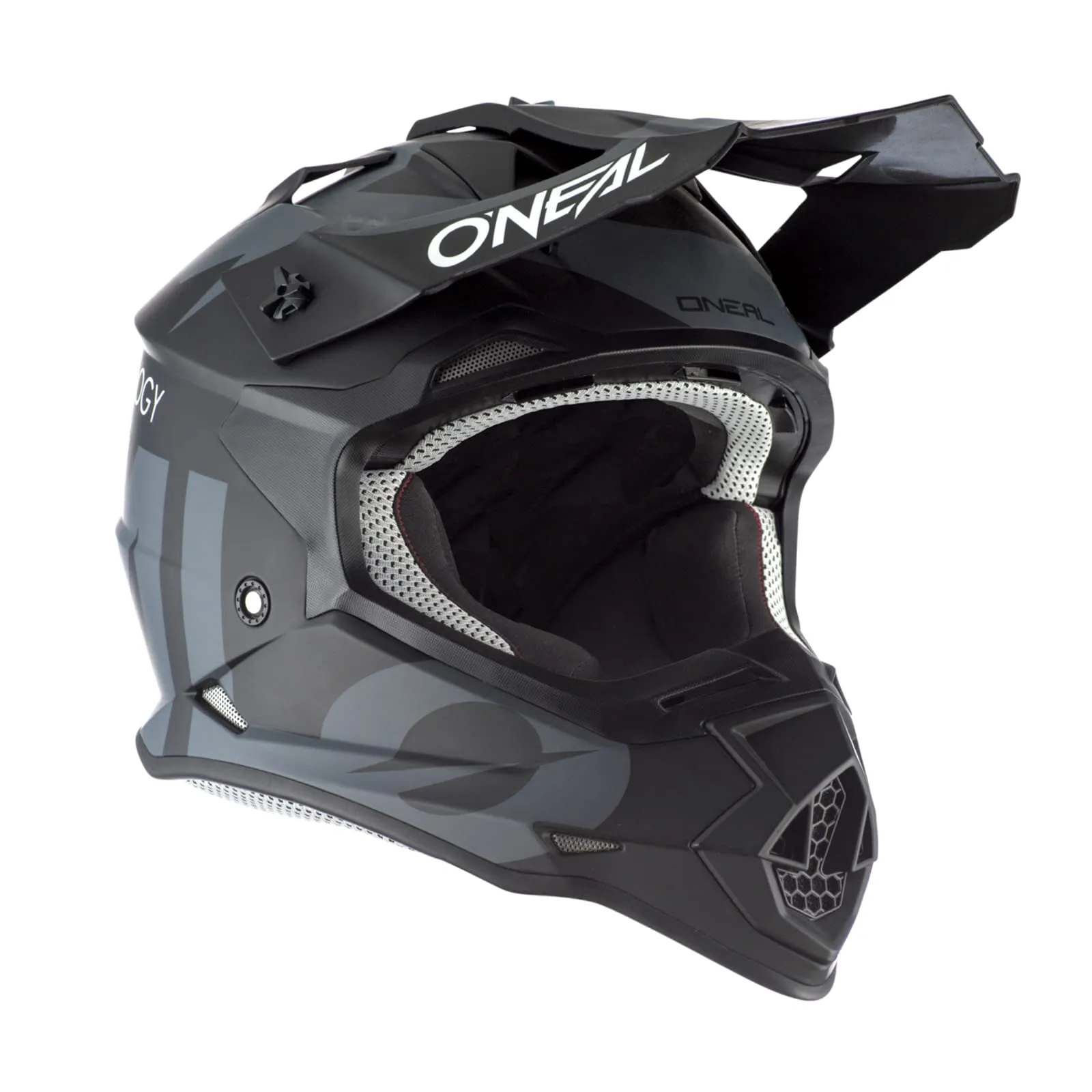 O'NEAL 2 SRS Slick Helmet BLK/Gry