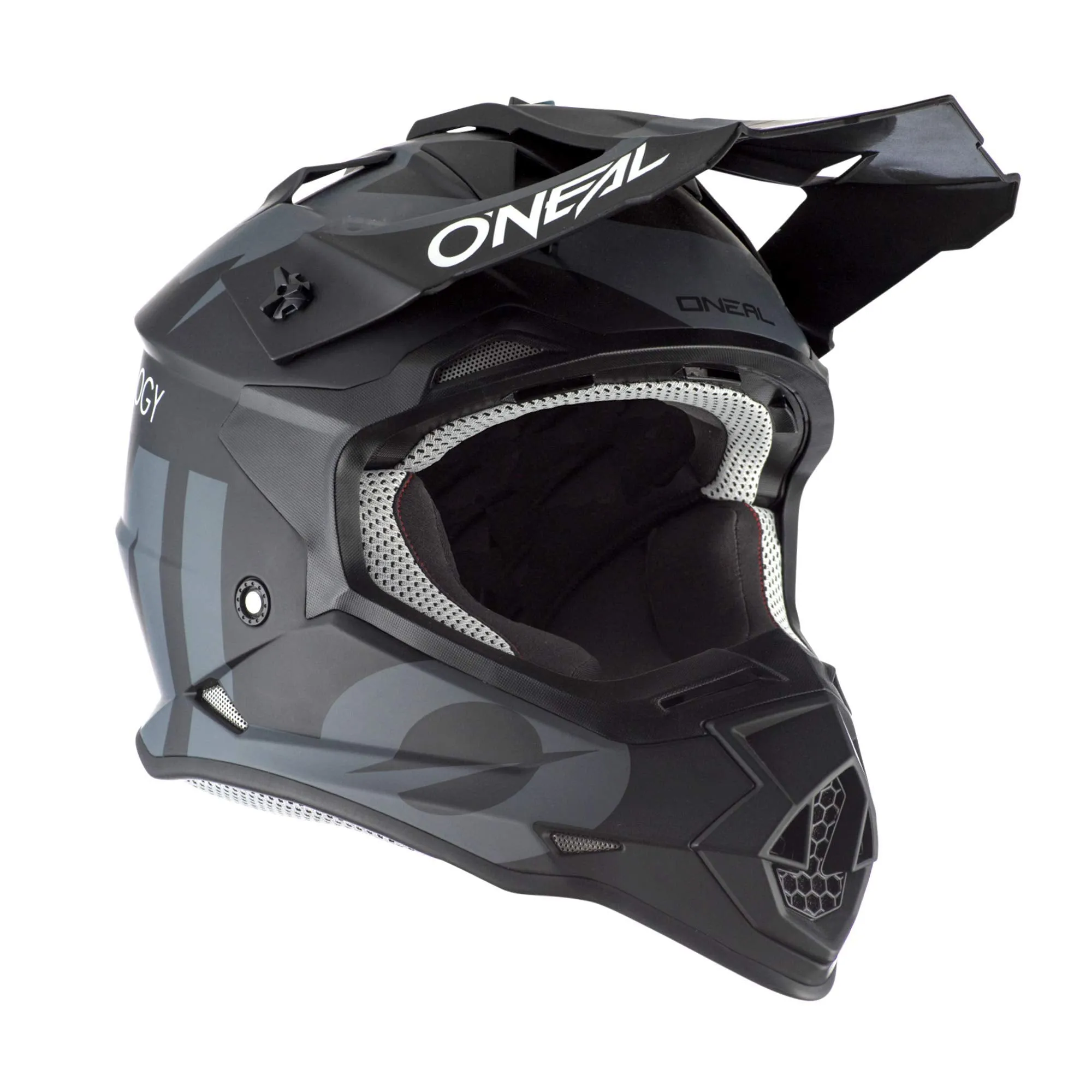 O'NEAL 2 SRS Slick Helmet BLK/Gry