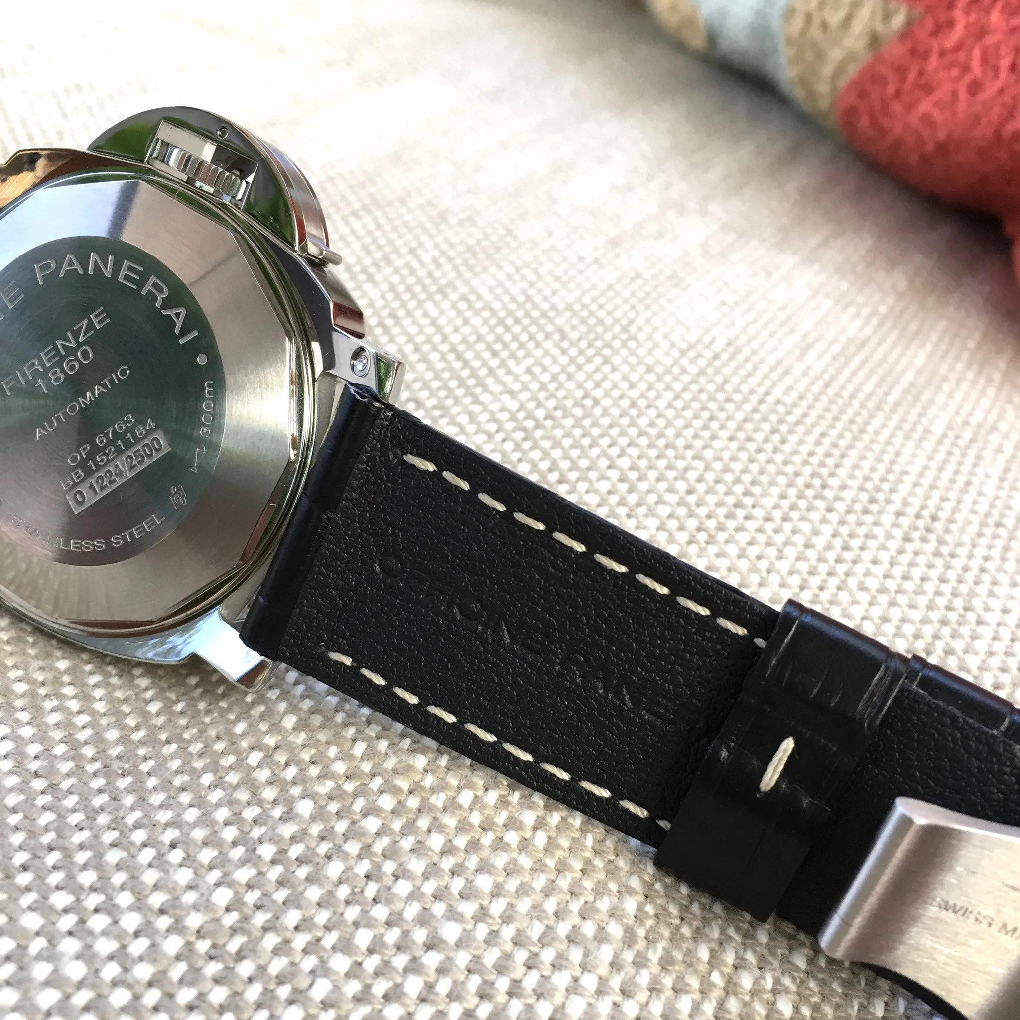 Panerai Luminor Marina PAM 104 44mm "O" Series 2012 Steel Automatic Watch