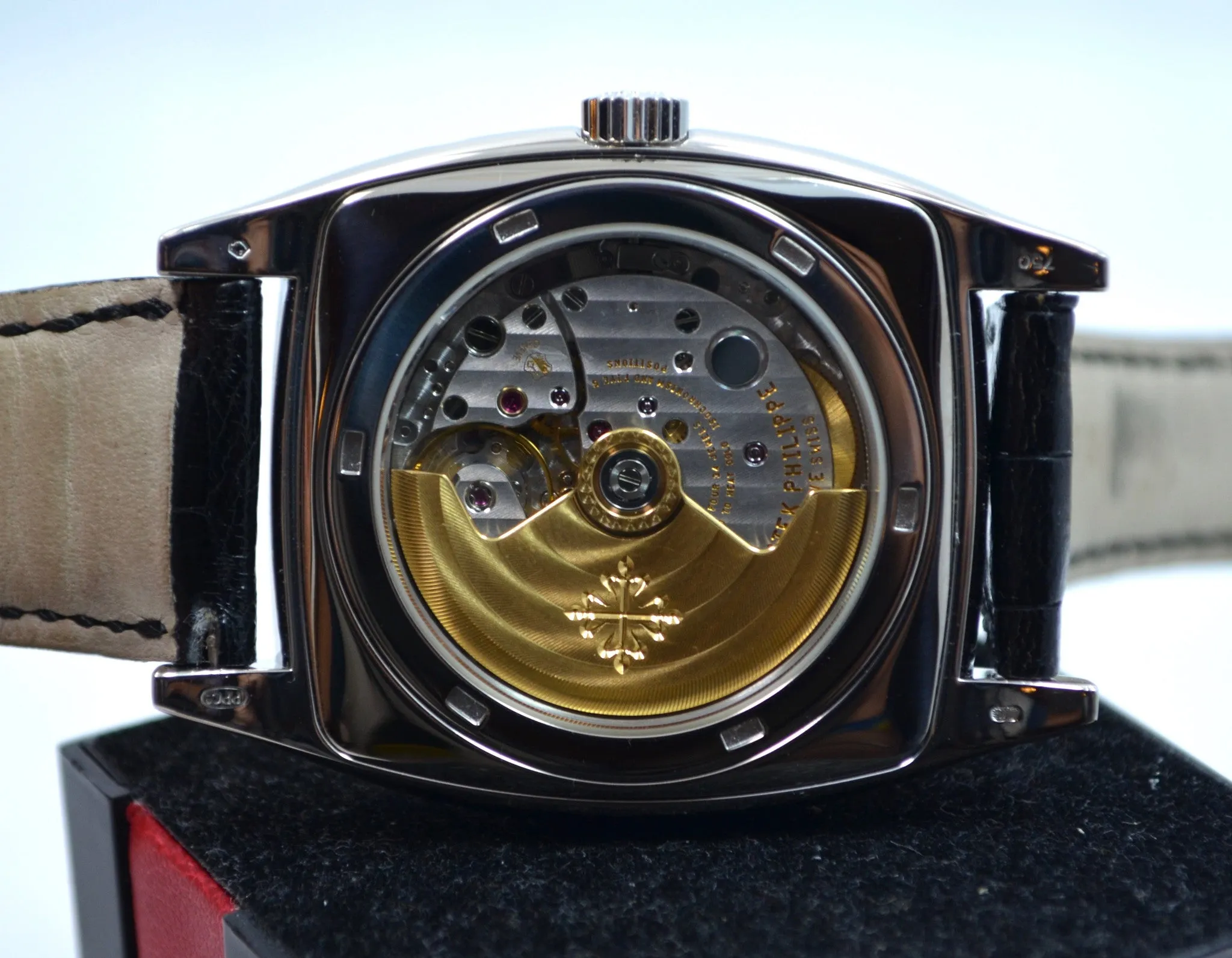 Patek Philippe 18K White Gold Gondolo Annual Calendar Moon Phase 5135G Watch