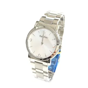 Paul Picot Men's Watch First White 38mm Steel Quartz 4696S-711/B