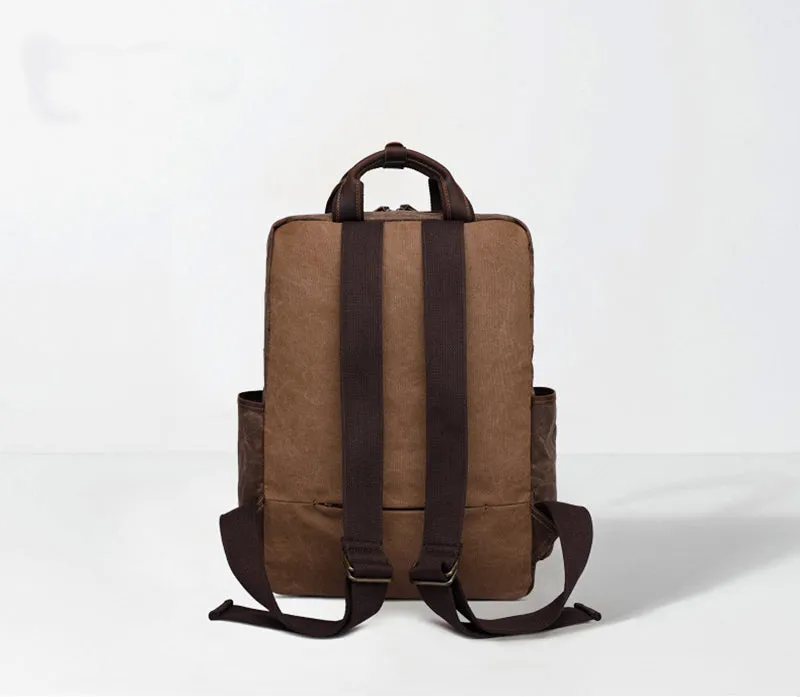 【PDF Pattern】Oil wax canvas bag backpack for men's travel retro canvas bag / backpack pattern
