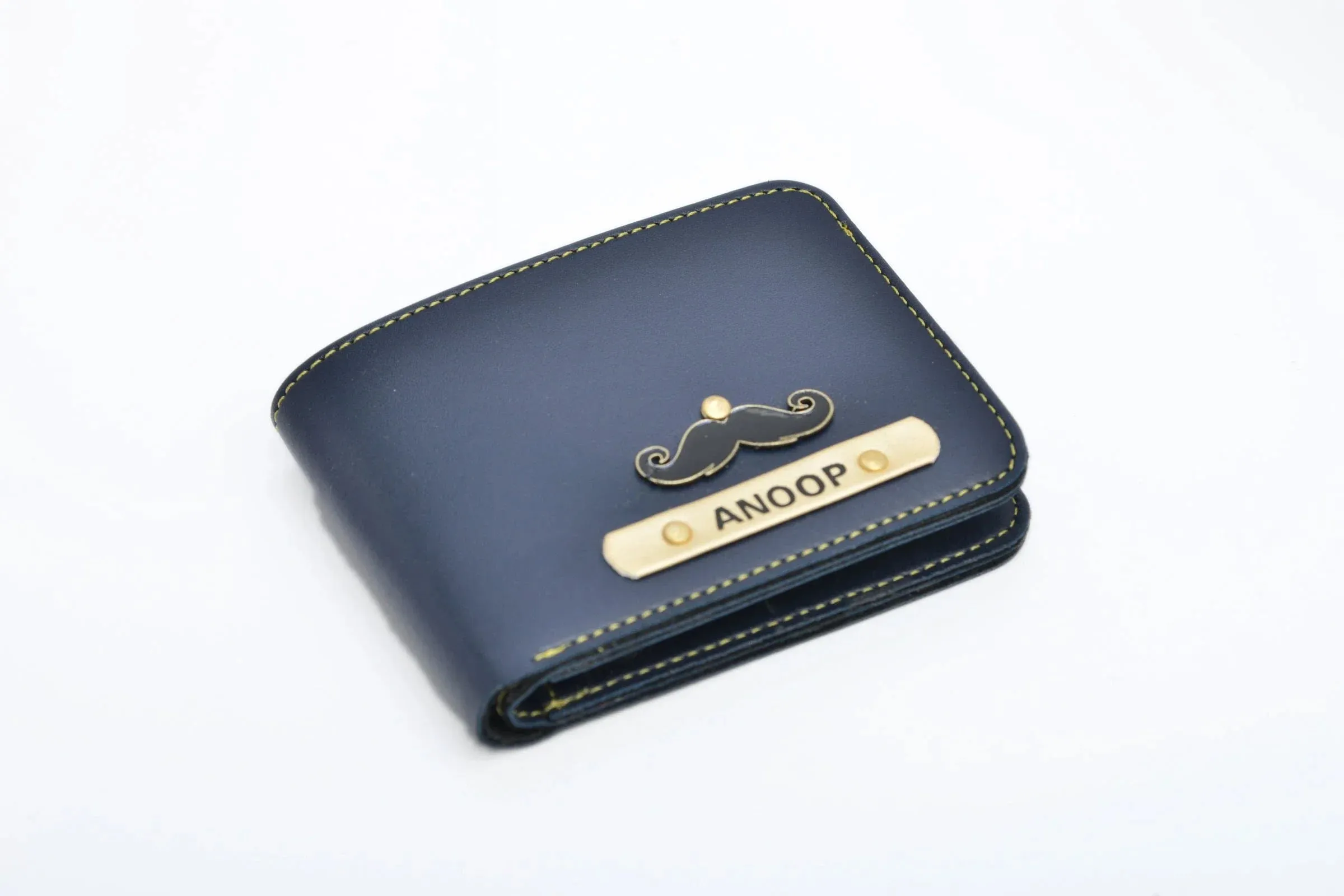 Personalized Men's Wallet - Royal Blue