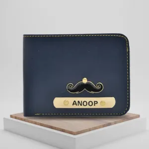 Personalized Men's Wallet - Royal Blue