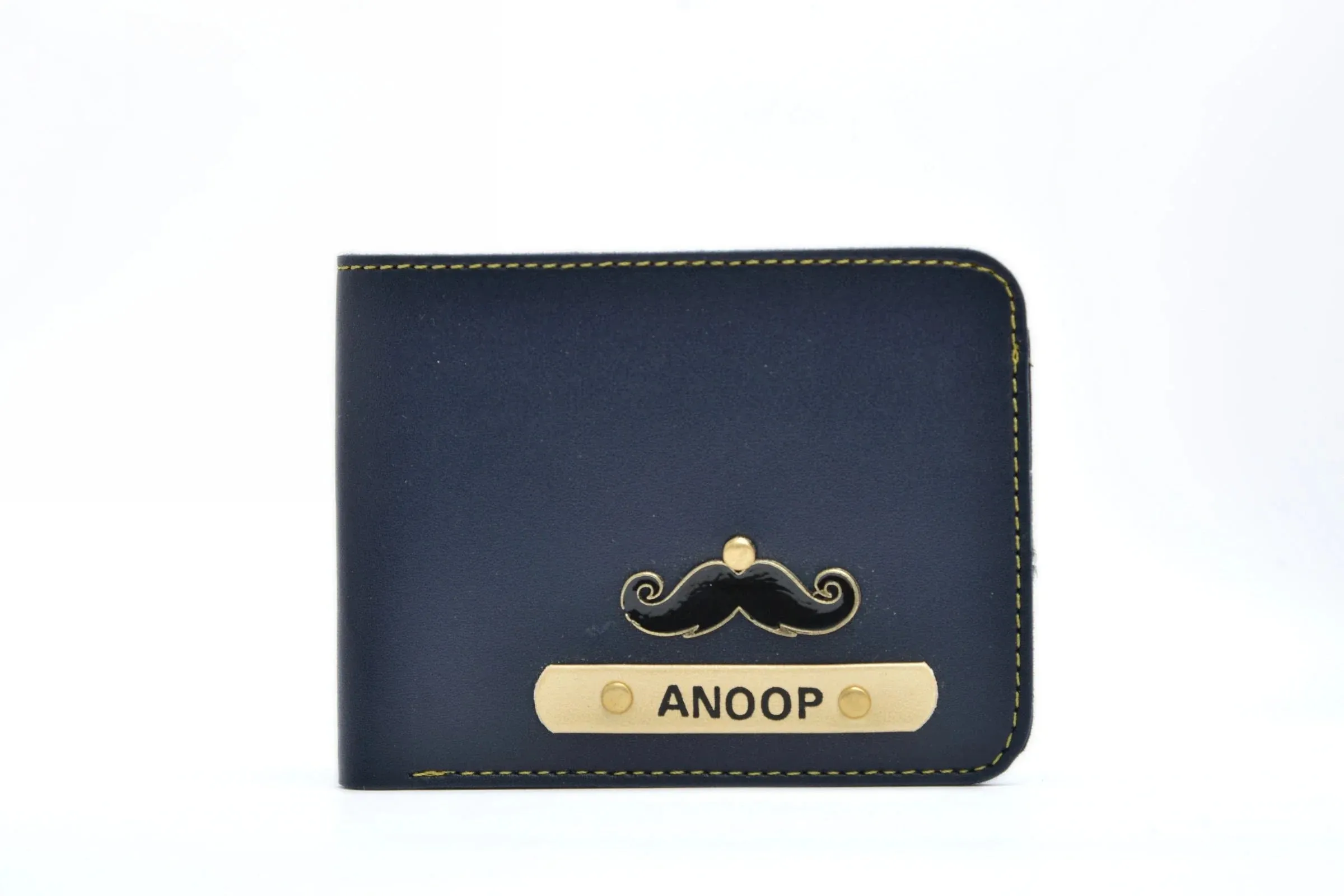 Personalized Men's Wallet - Royal Blue