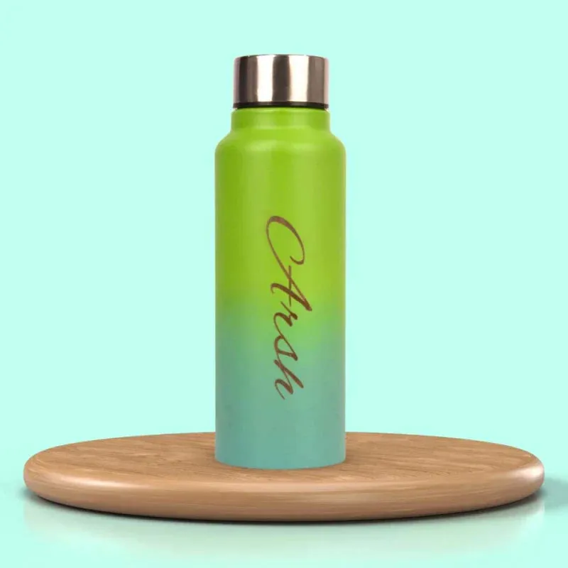 Personalized Perfect Water Bottle and Eyewear Case - Wine