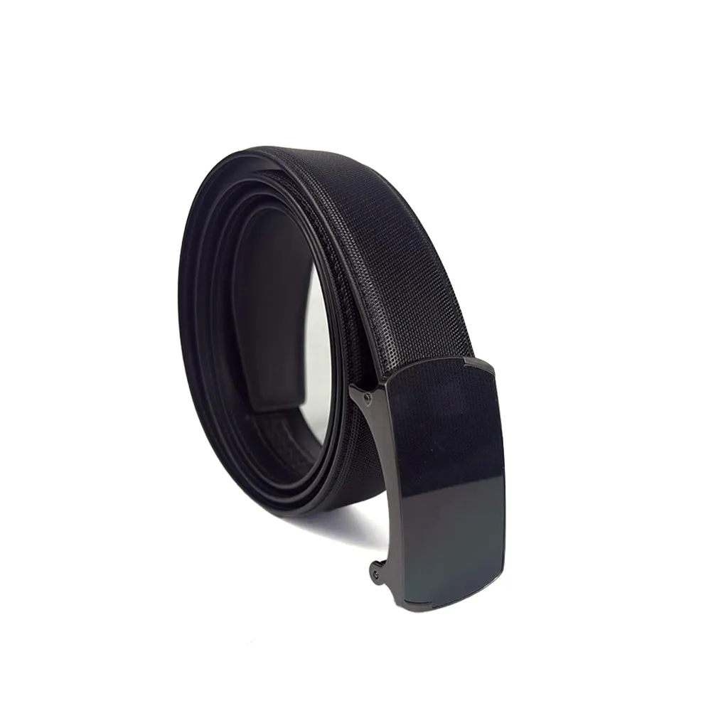 Picard Kiel Micro-Adjustable Auto-Lock Men's Leather Belt (Black)