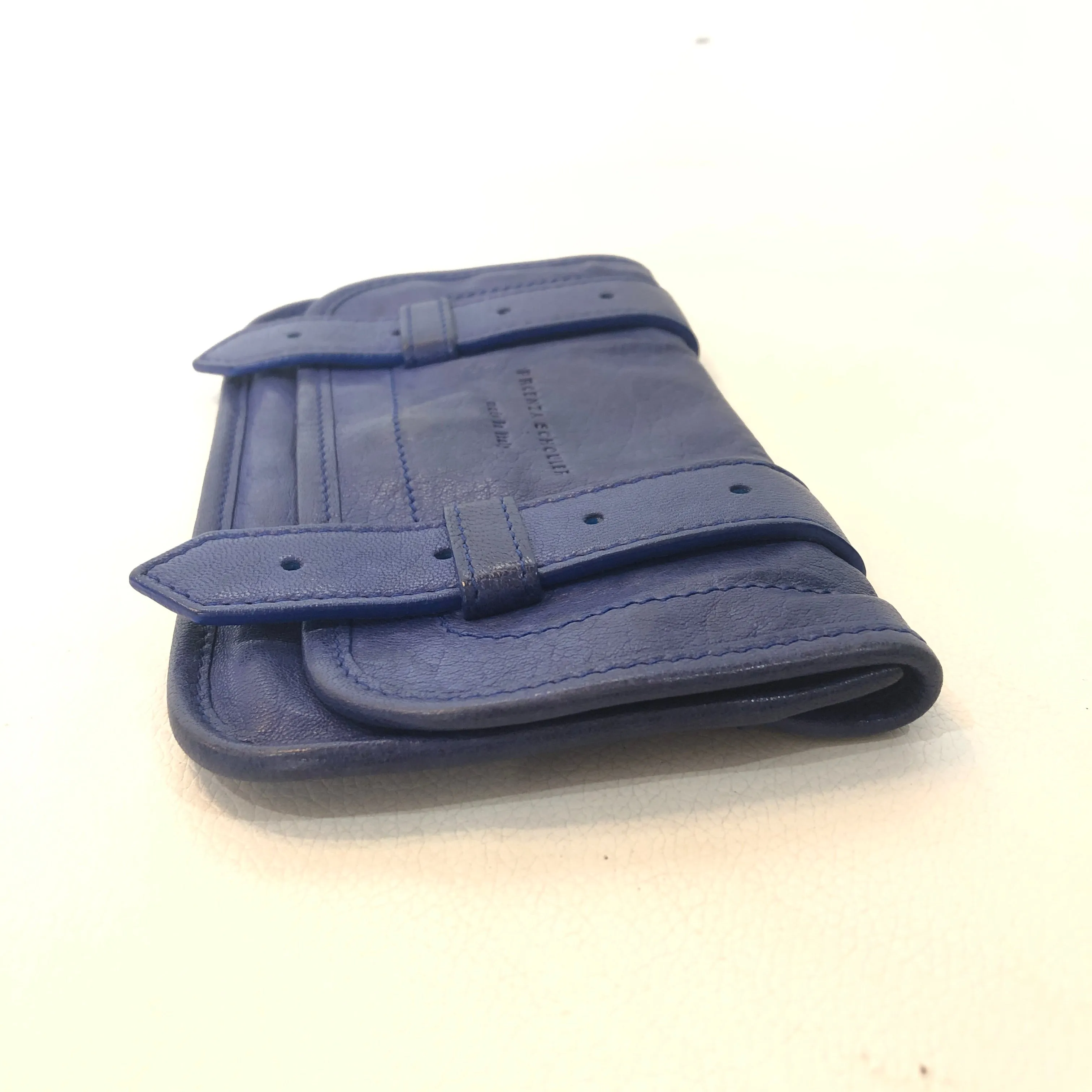 PROENZA SCHOULER PS1 Blue Leather Wallet