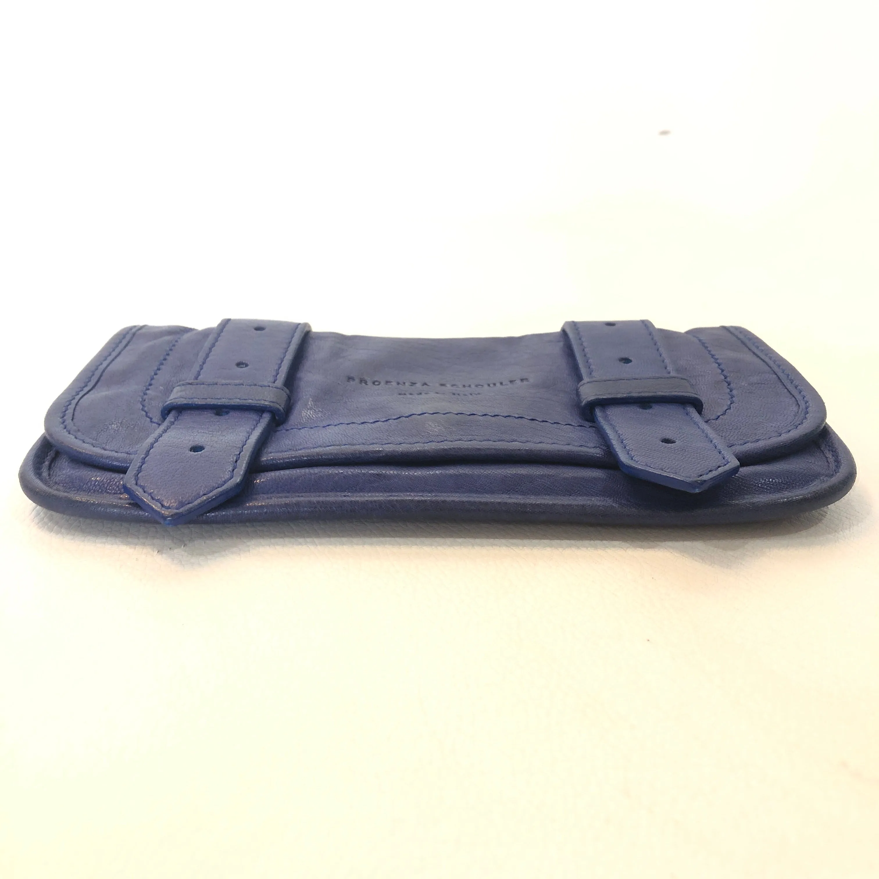 PROENZA SCHOULER PS1 Blue Leather Wallet