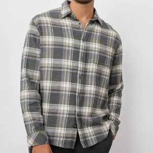 Rails Lennox Button Up-blue moss lodge