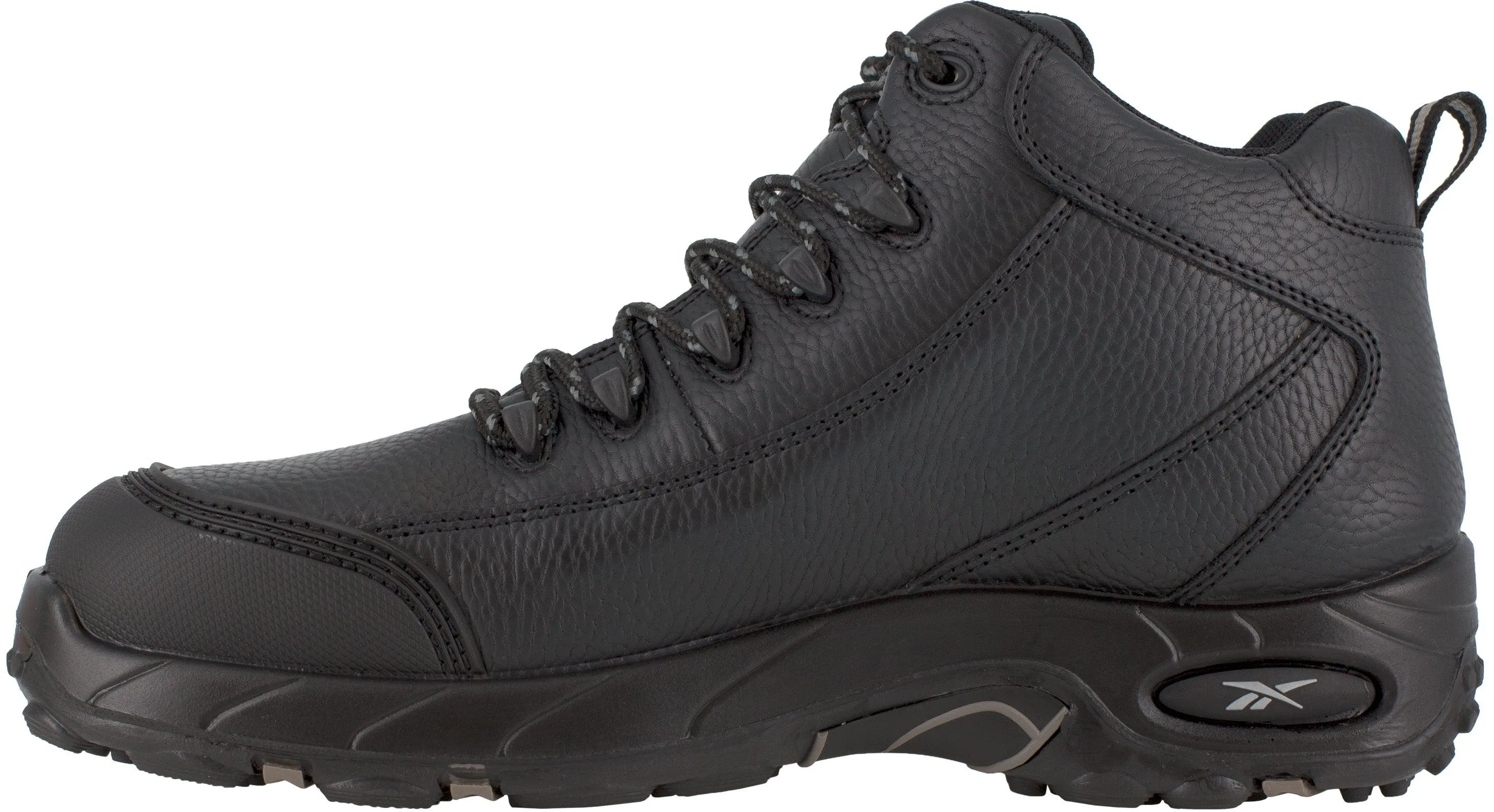 Reebok Men's Tiahawk Comp Toe WP Sport Work Boot - Black - RB4555