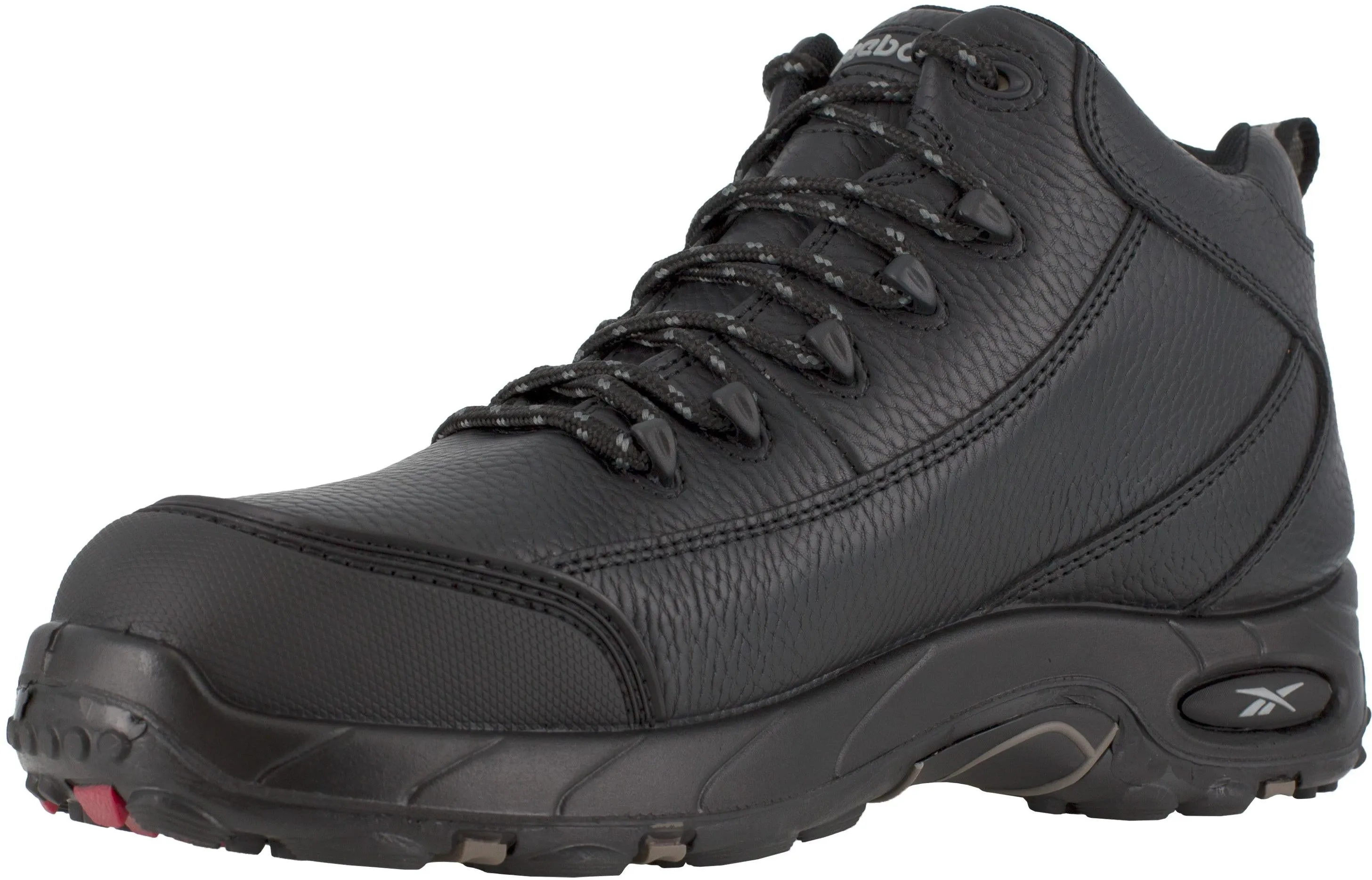 Reebok Men's Tiahawk Comp Toe WP Sport Work Boot - Black - RB4555