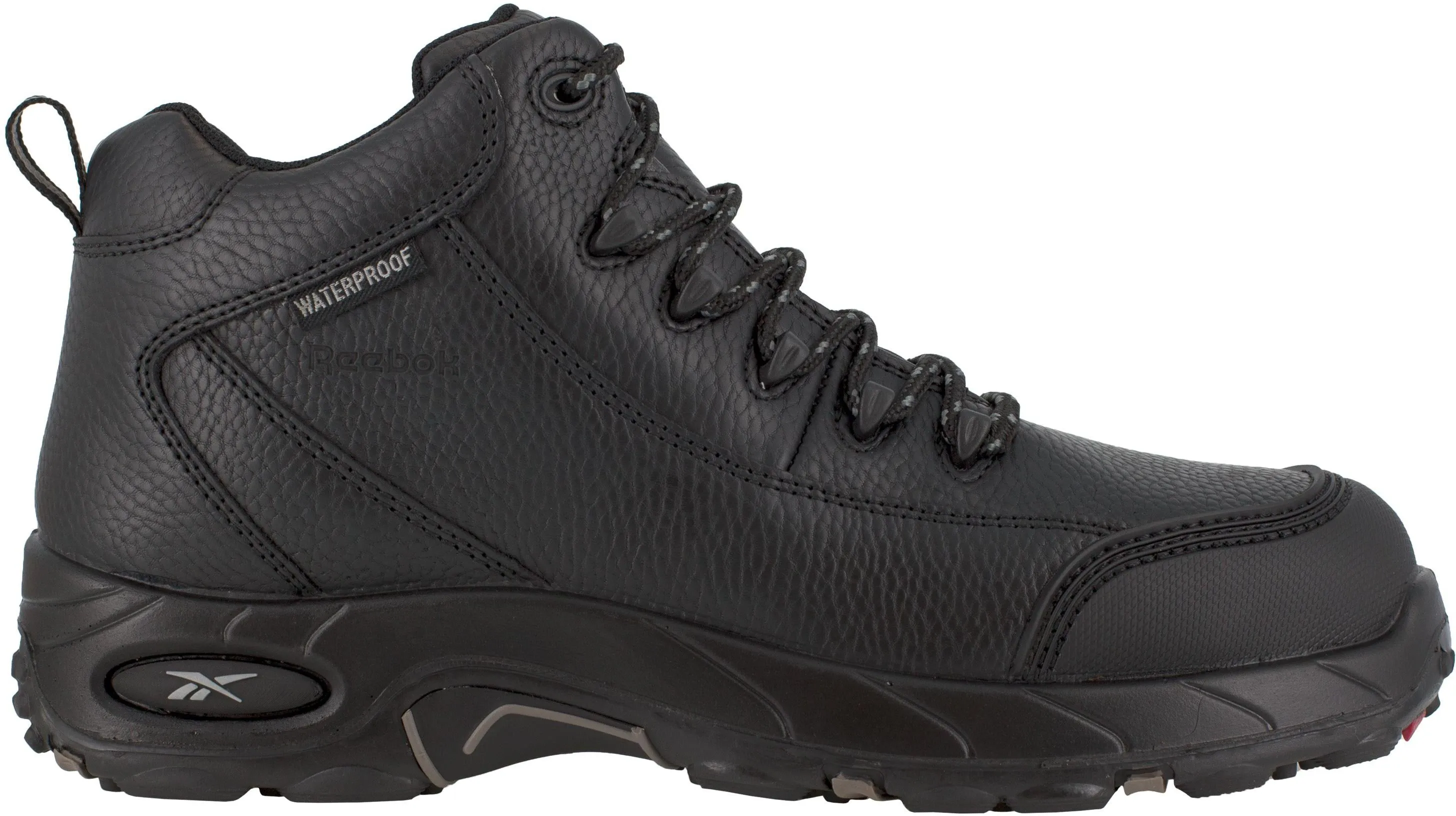 Reebok Men's Tiahawk Comp Toe WP Sport Work Boot - Black - RB4555