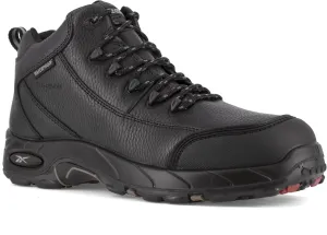 Reebok Men's Tiahawk Comp Toe WP Sport Work Boot - Black - RB4555
