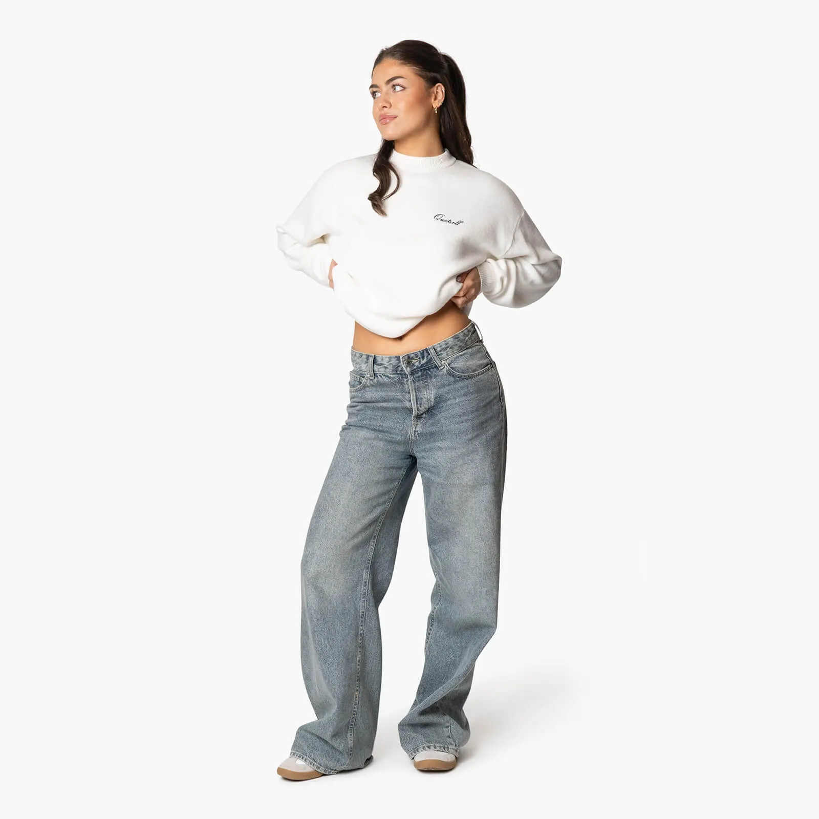 RENO KNITTED SWEATER | ECRU