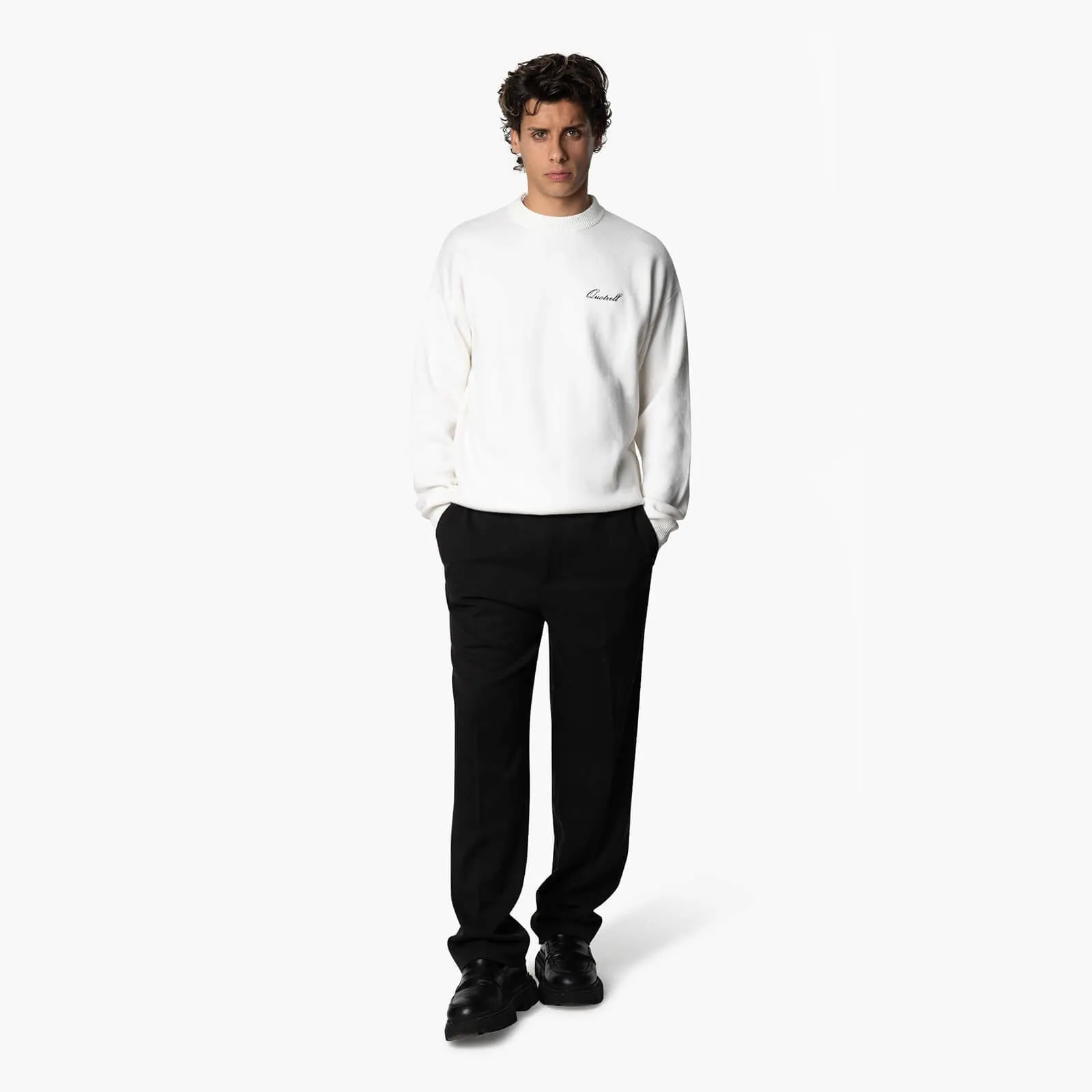 RENO KNITTED SWEATER | ECRU