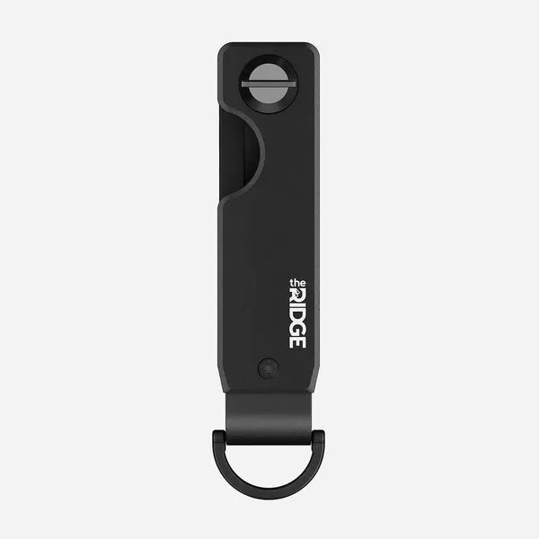 Ridge Aluminum KeyCase - Black