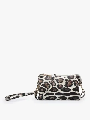 Riley Crossbody - Snow Leopard