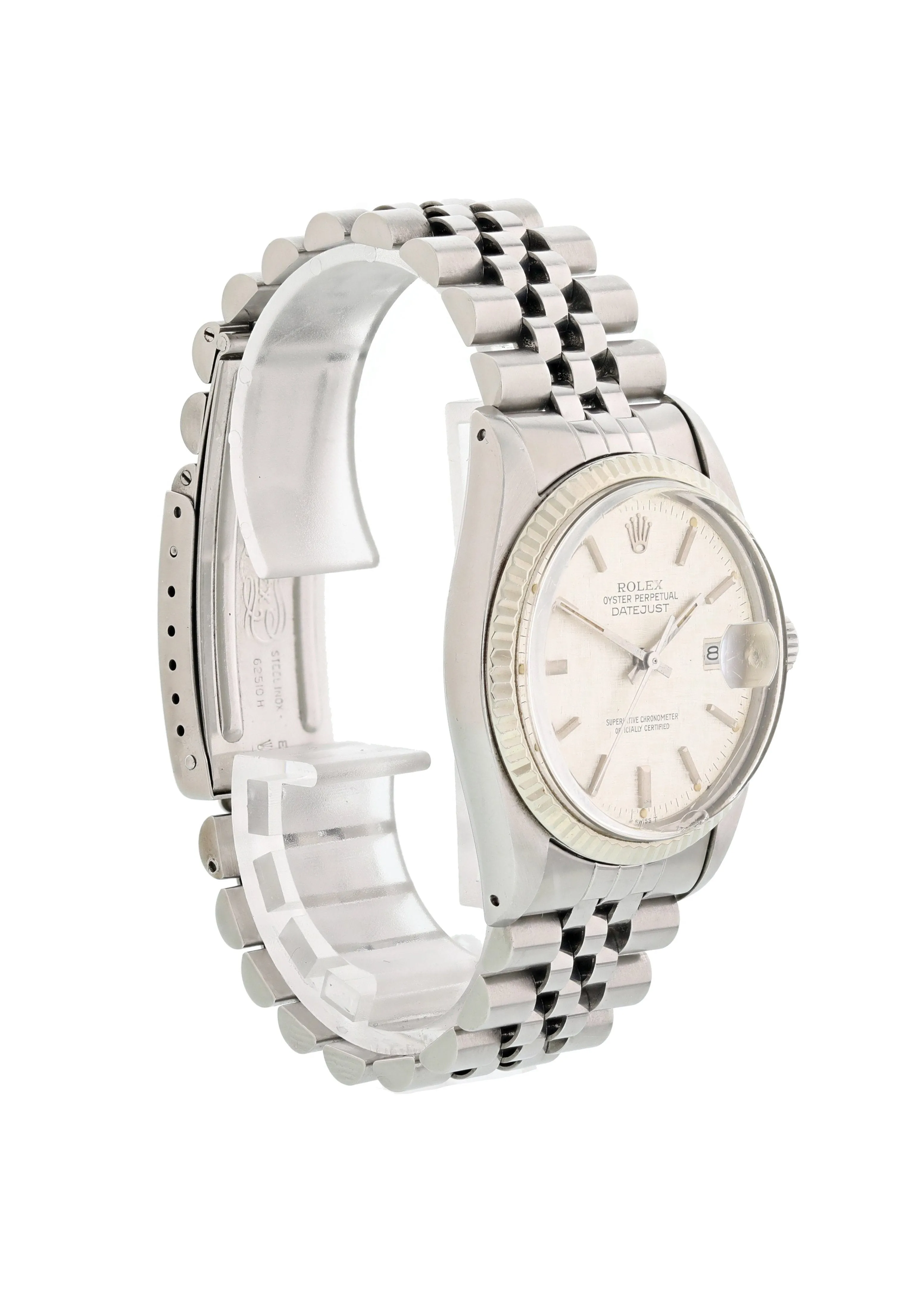 Rolex Datejust 16014 Linen Dial Men's Watch