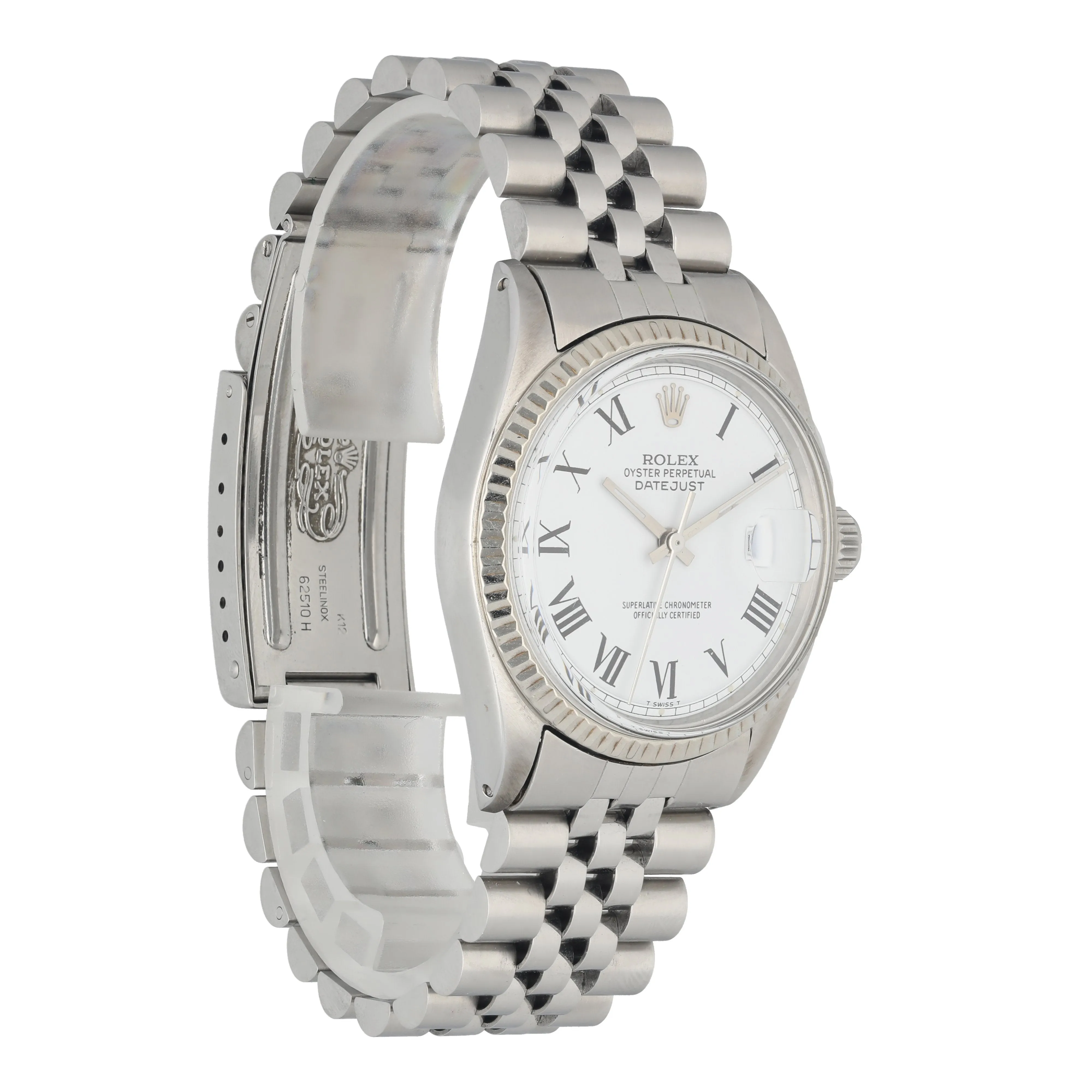 Rolex Oyster Perpetual Datejust 1601 Buckley Men's Watch