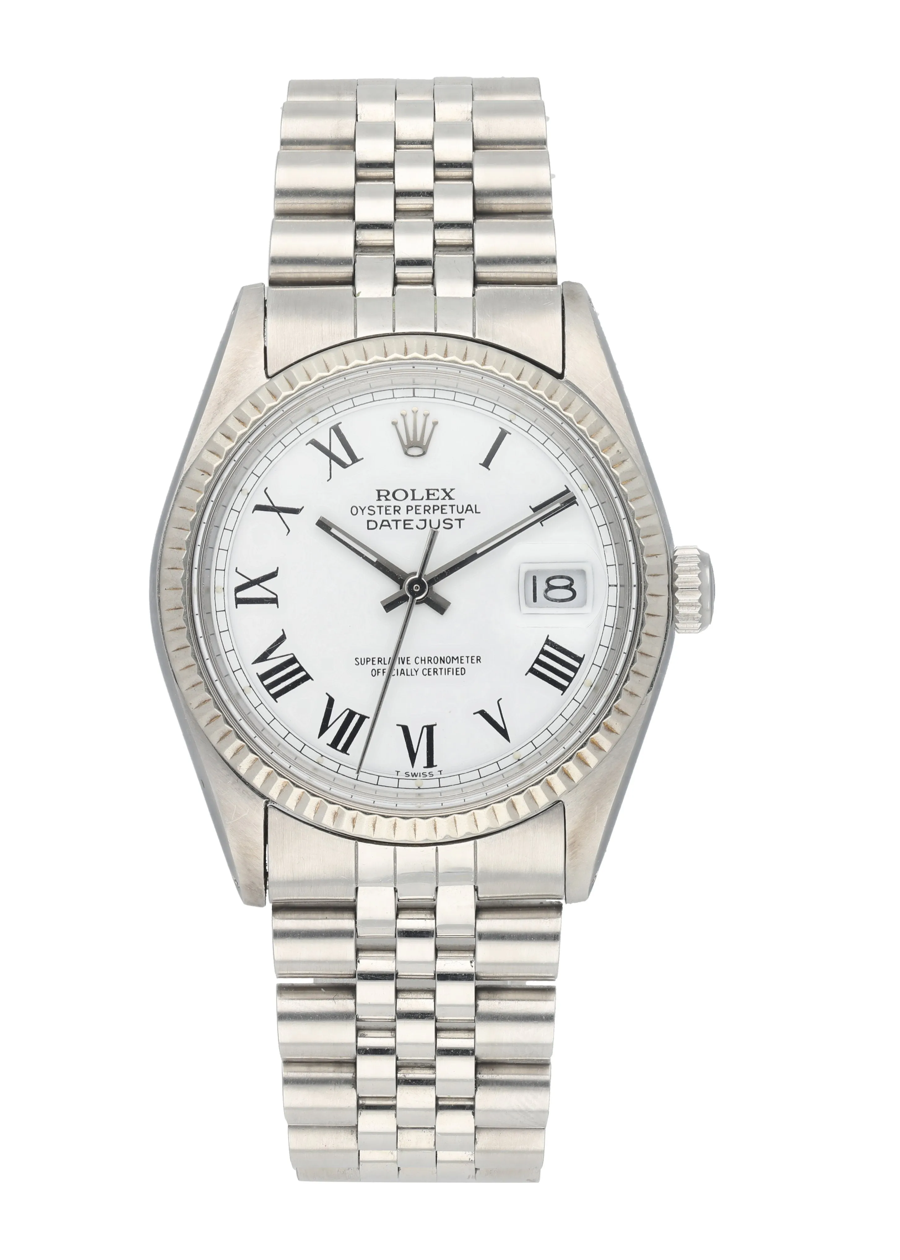 Rolex Oyster Perpetual Datejust 1601 Buckley Men's Watch
