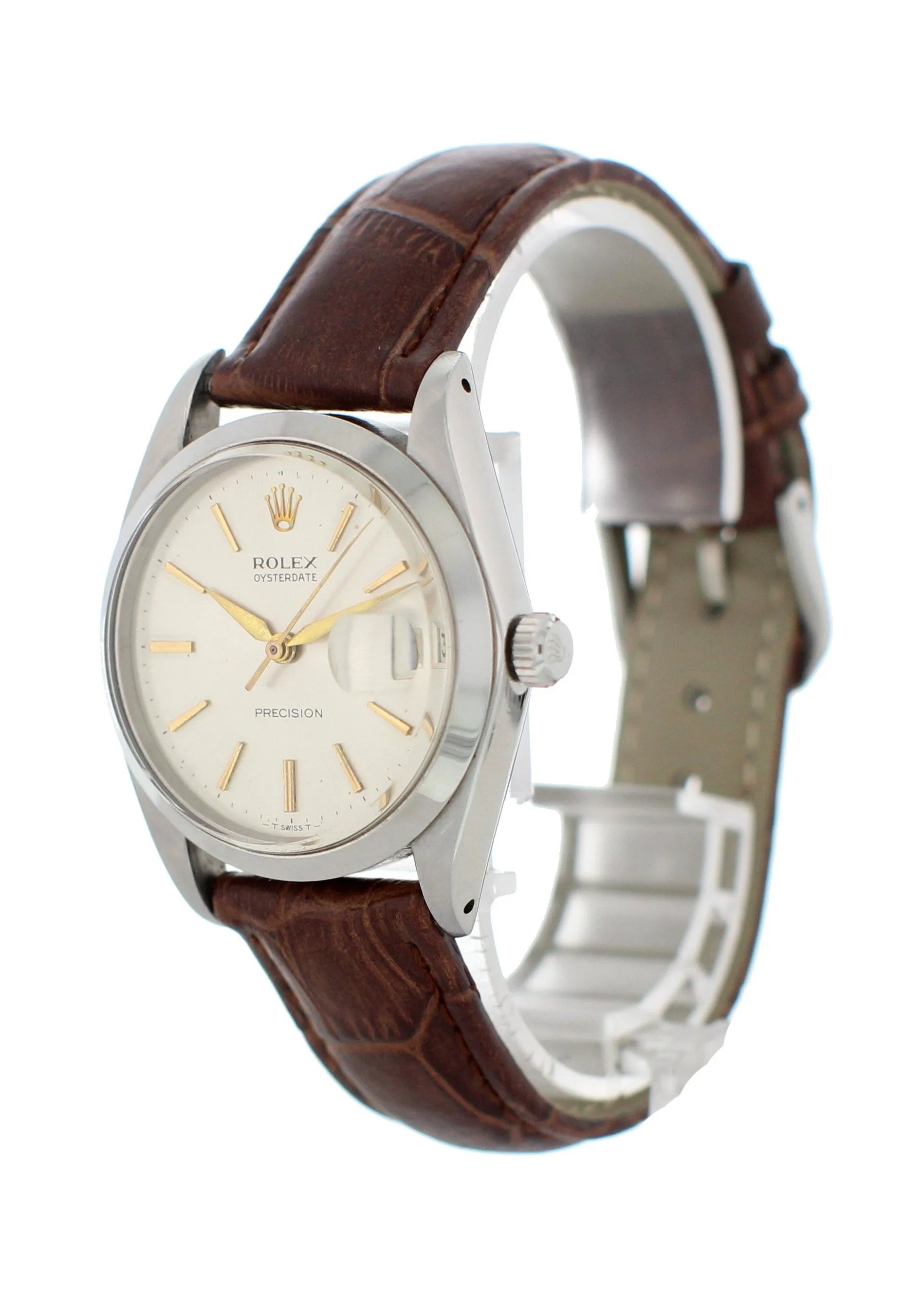 Rolex Oysterdate Precision 6694 Vintage Mens Watch