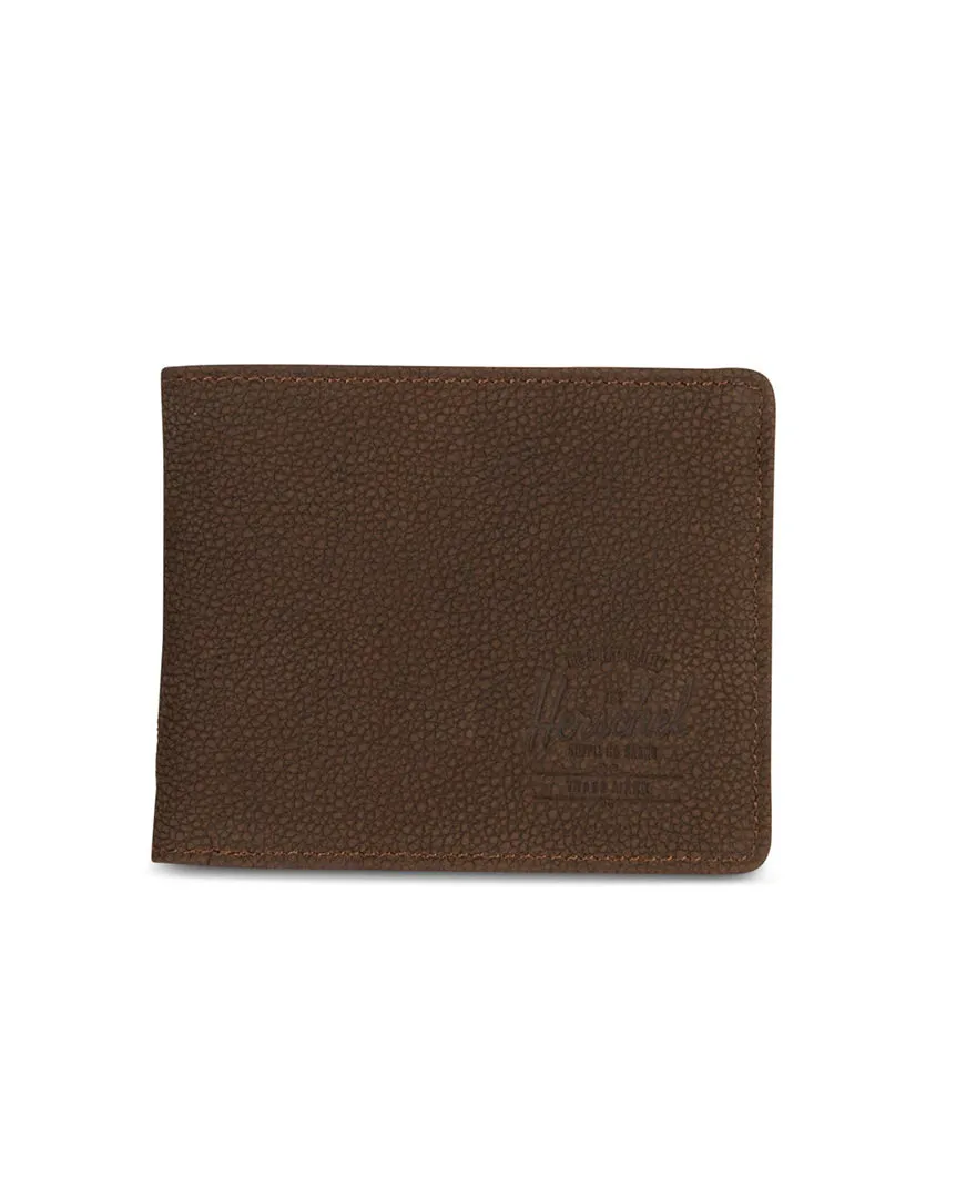 Roy Wallet Tile Brown Pebbled Nubuck