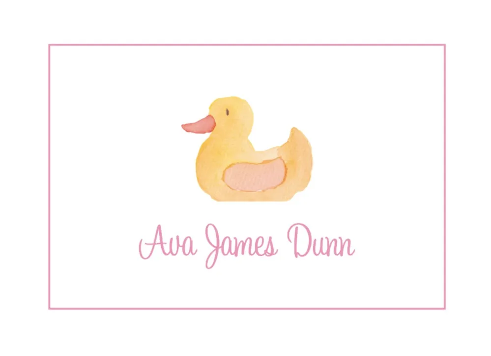 Rubber Ducky Luggage Tag