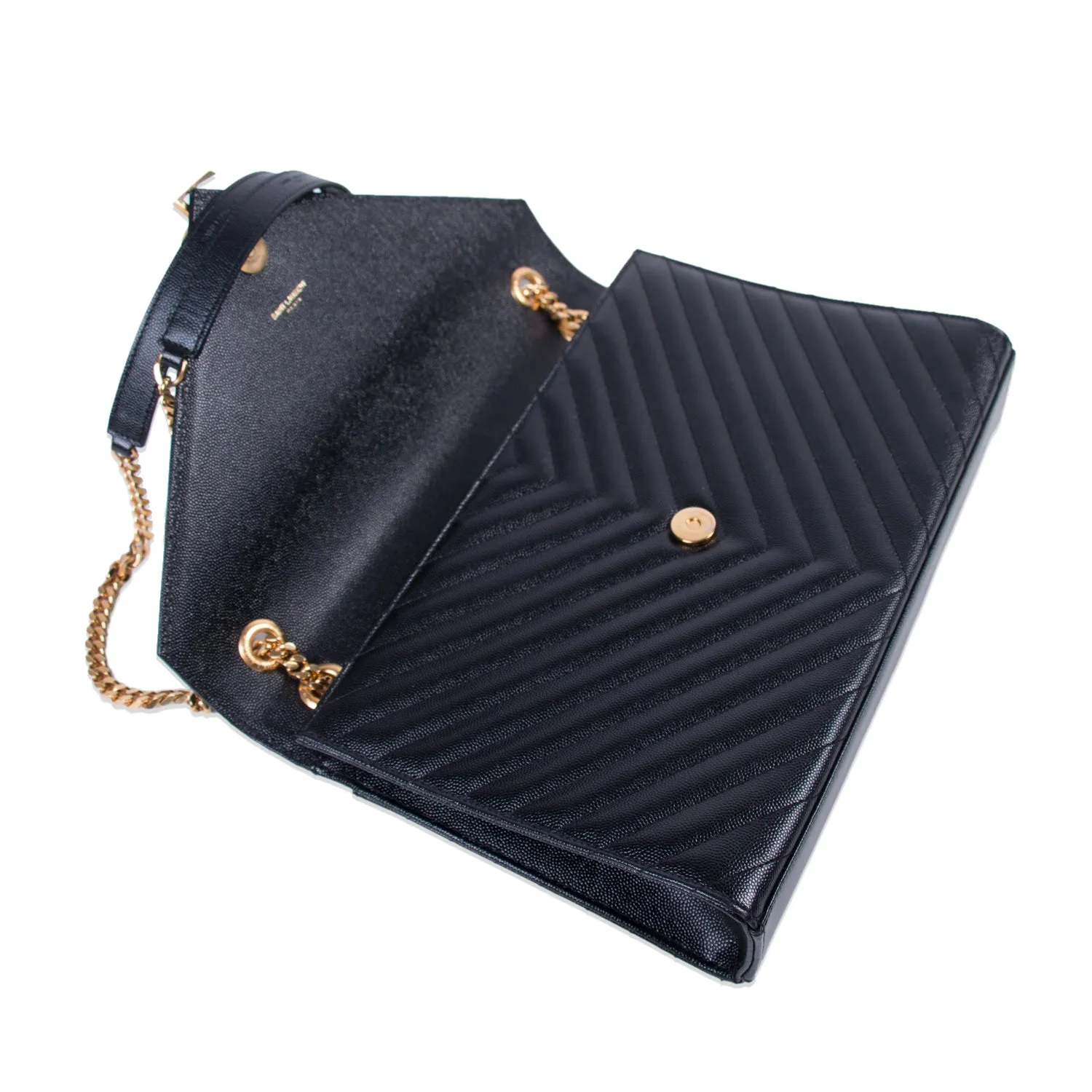 Saint Laurent Monogram Envelope Large Bag