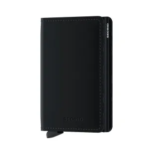 SECRID Slimwallet Leather - Matte Black
