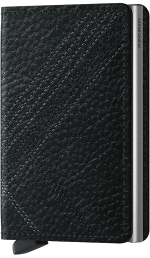 SECRID Slimwallet Stitch Linea - Black