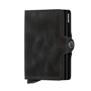 SECRID Twinwallet Leather - Vintage Black