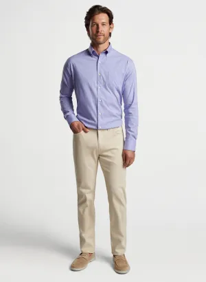 Signature Sateen Five-Pocket Pant (Sand)