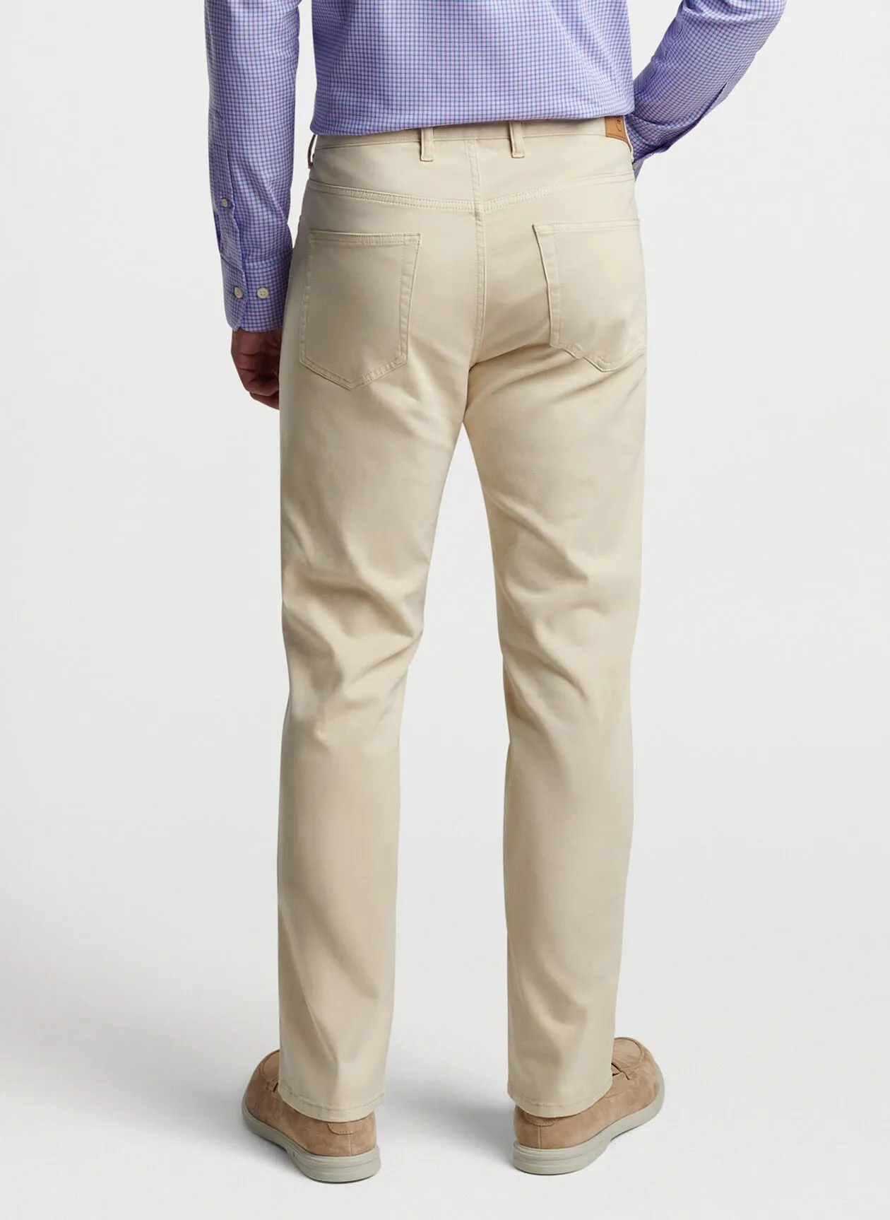Signature Sateen Five-Pocket Pant (Sand)