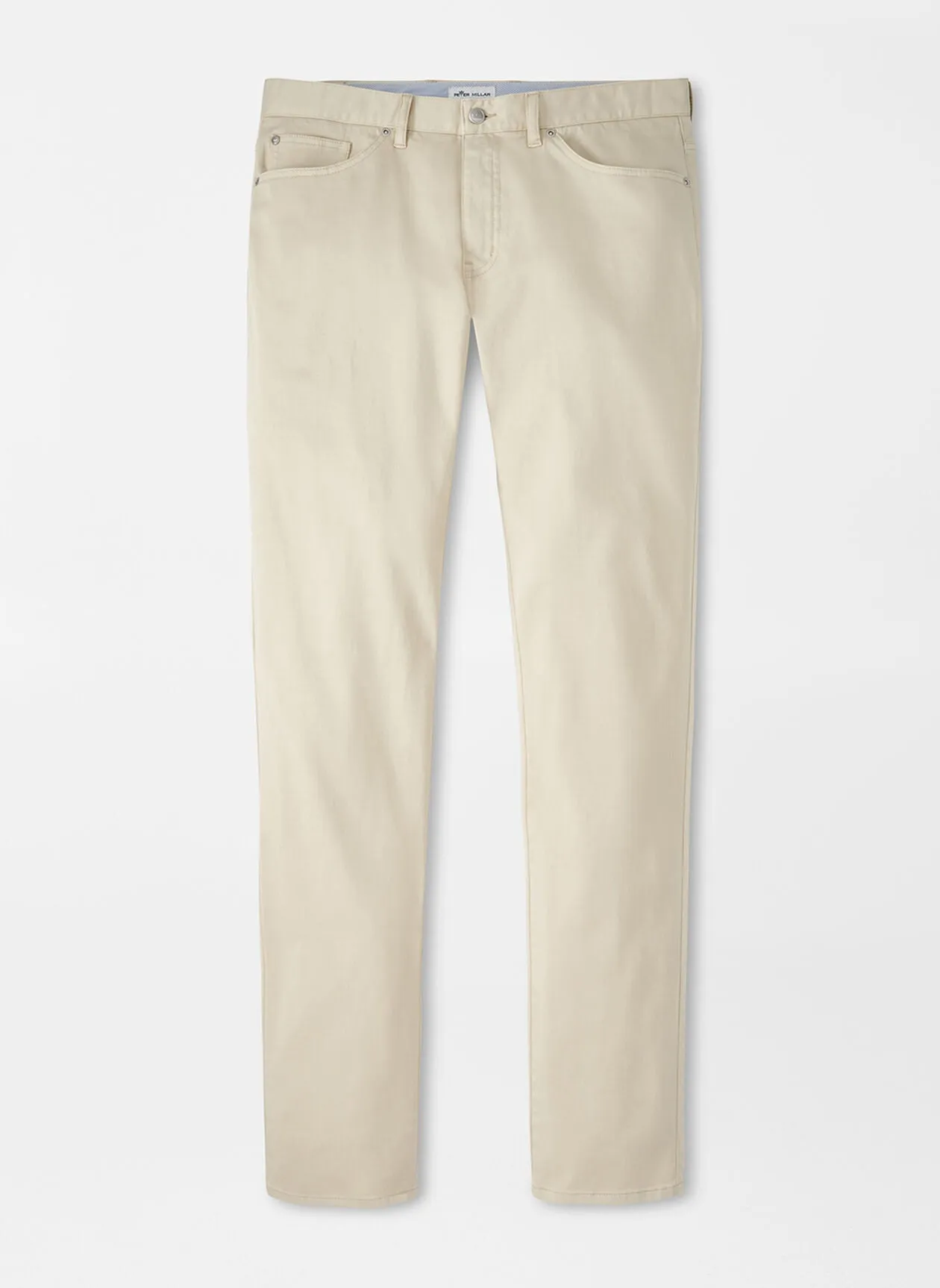 Signature Sateen Five-Pocket Pant (Sand)