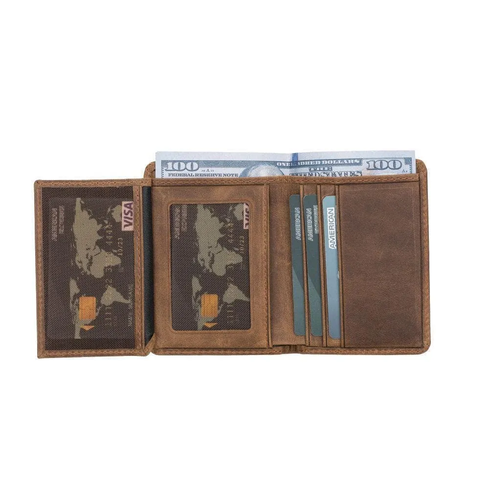 Simon Genuine Leather Wallet / Card Holder for Men