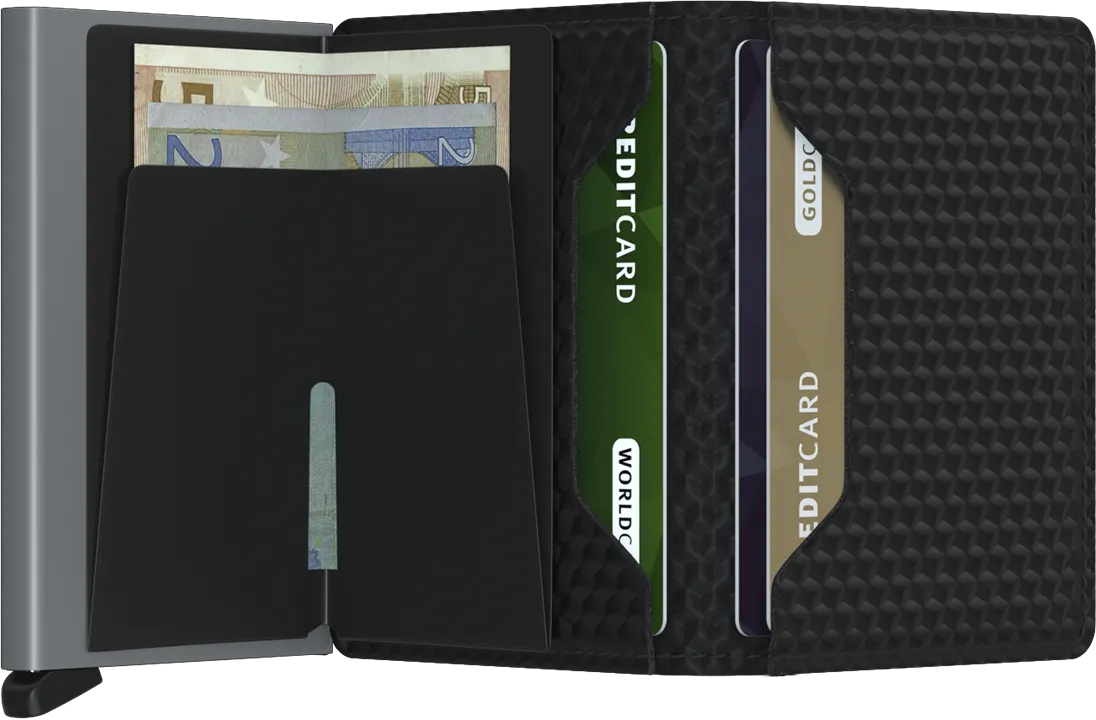 SLIMWALLET OPTICAL BLACK-TITANIUM