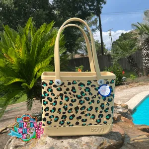 Special Edition Baby Bogg® Bag - Turquoise Leopard