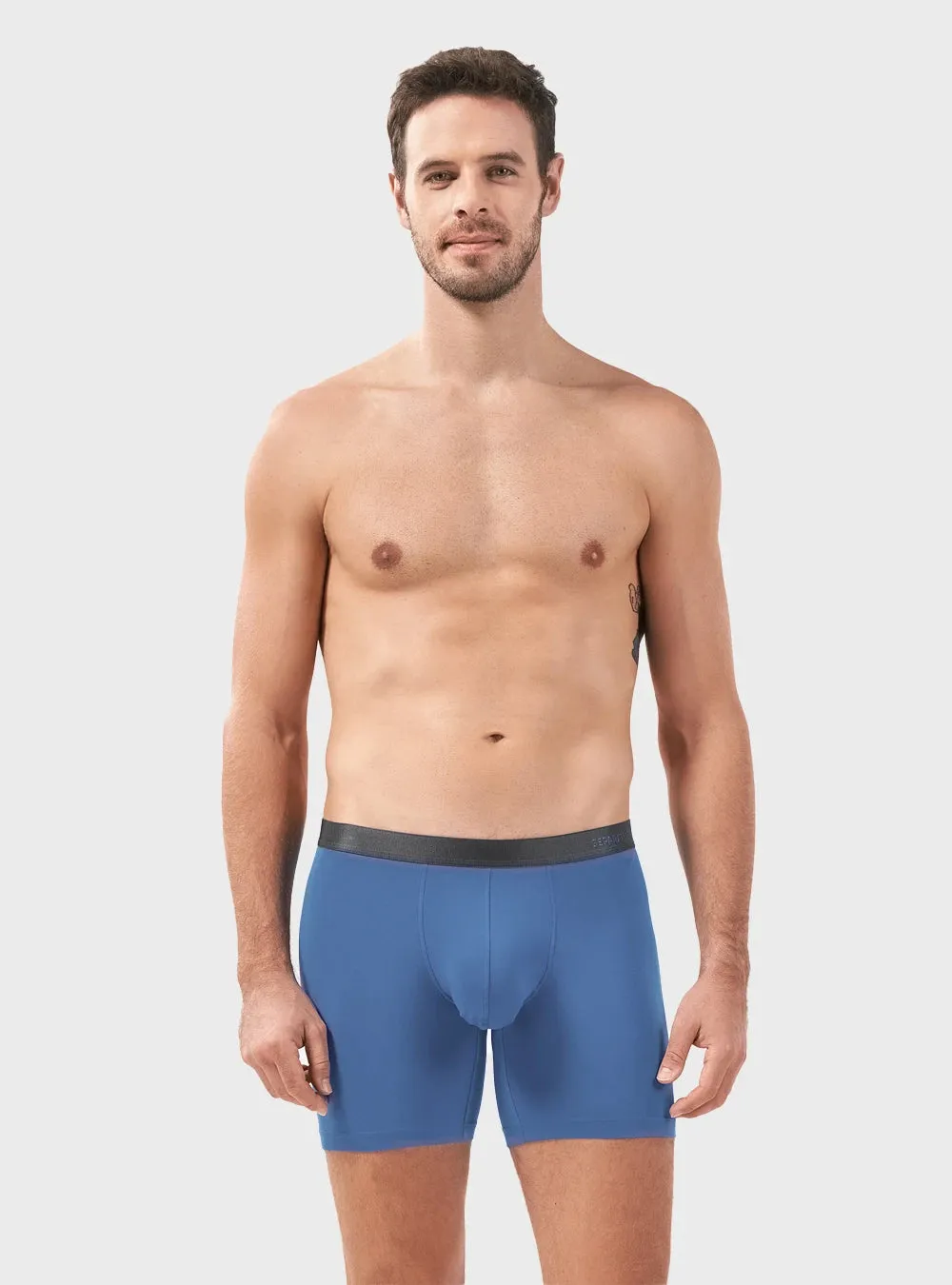 Stylish Classic Bamboo Rayon Boxer Briefs 3 Pack
