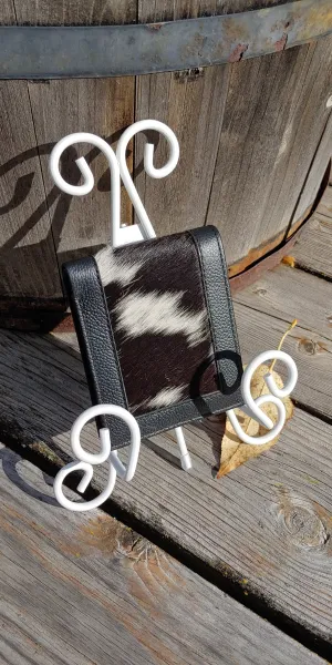 The “Autumn Birch” Genuine leather & cowhide hide-on Men's Wallet gift cowboy western
