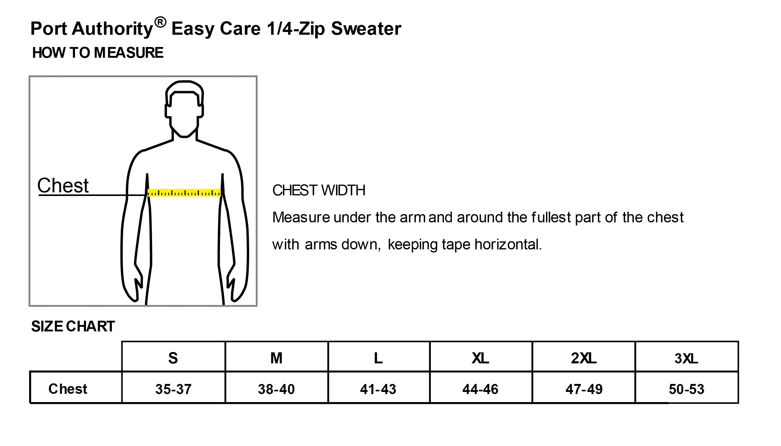 The Citadel, C Star, Port Authority® Easy Care 1/4-Zip Sweater