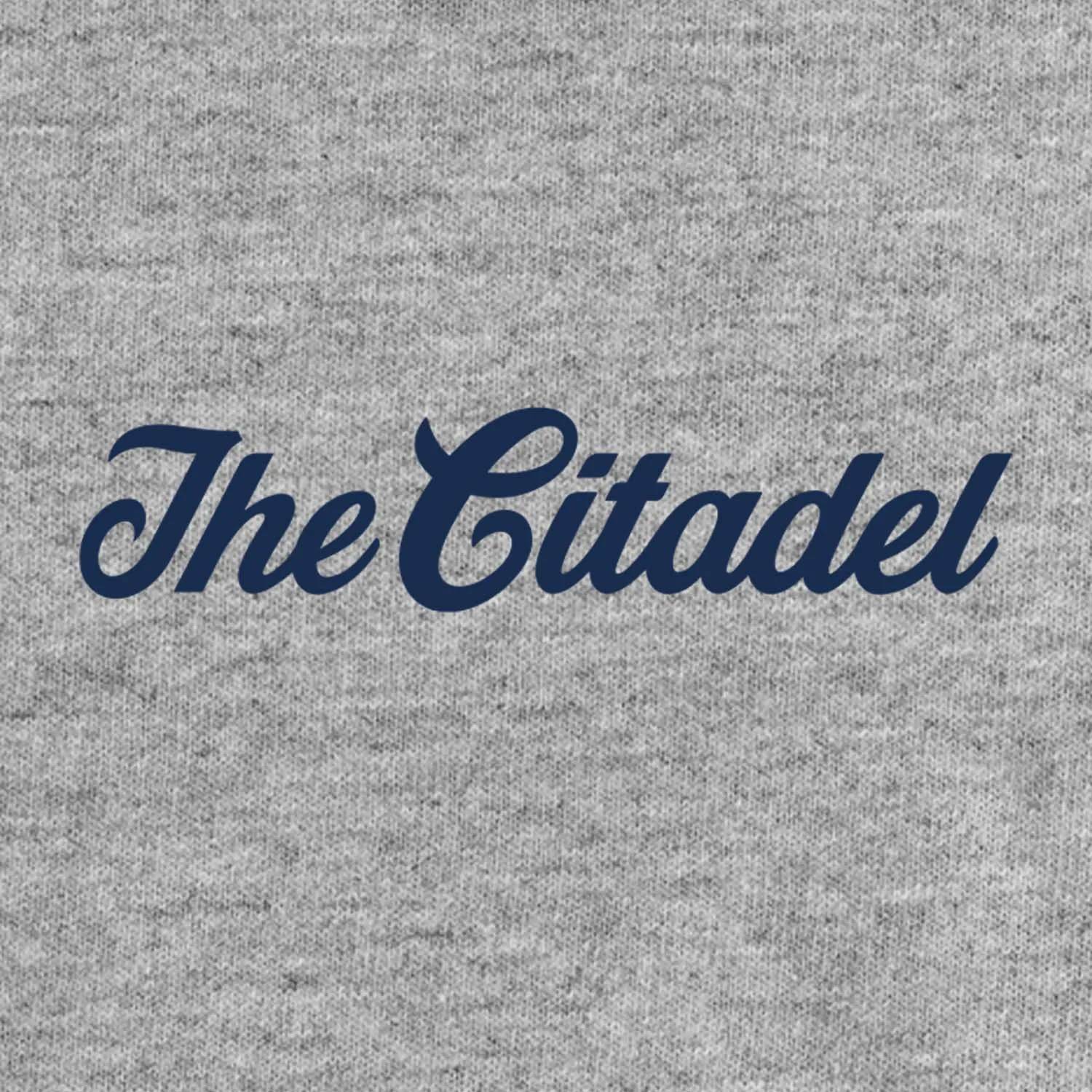 The Citadel Script Long Sleeve Core Blend Tee