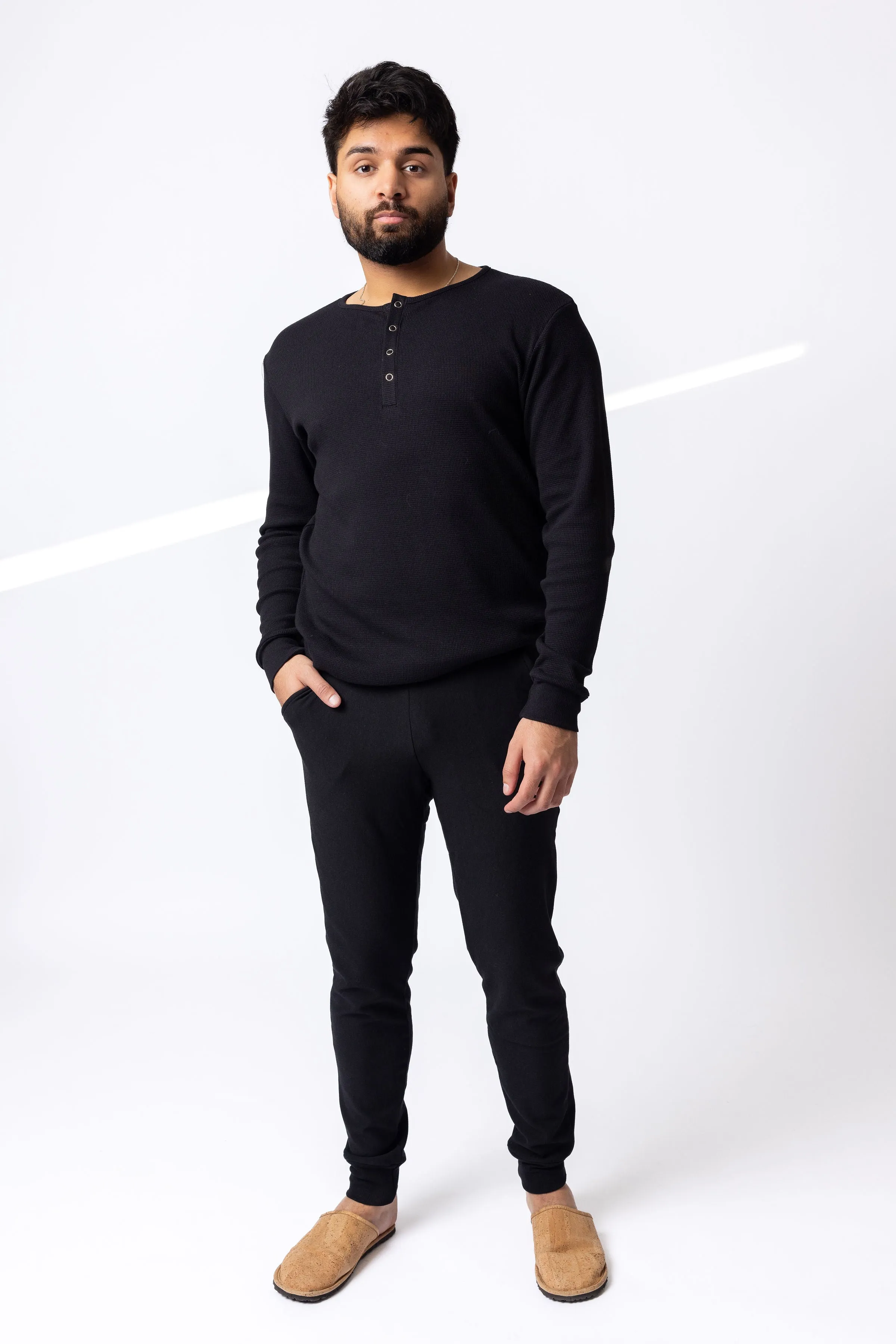The Men's Waffle Henley
