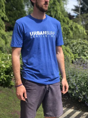 Urban Surf Tech Logo Tee - Royal Frost