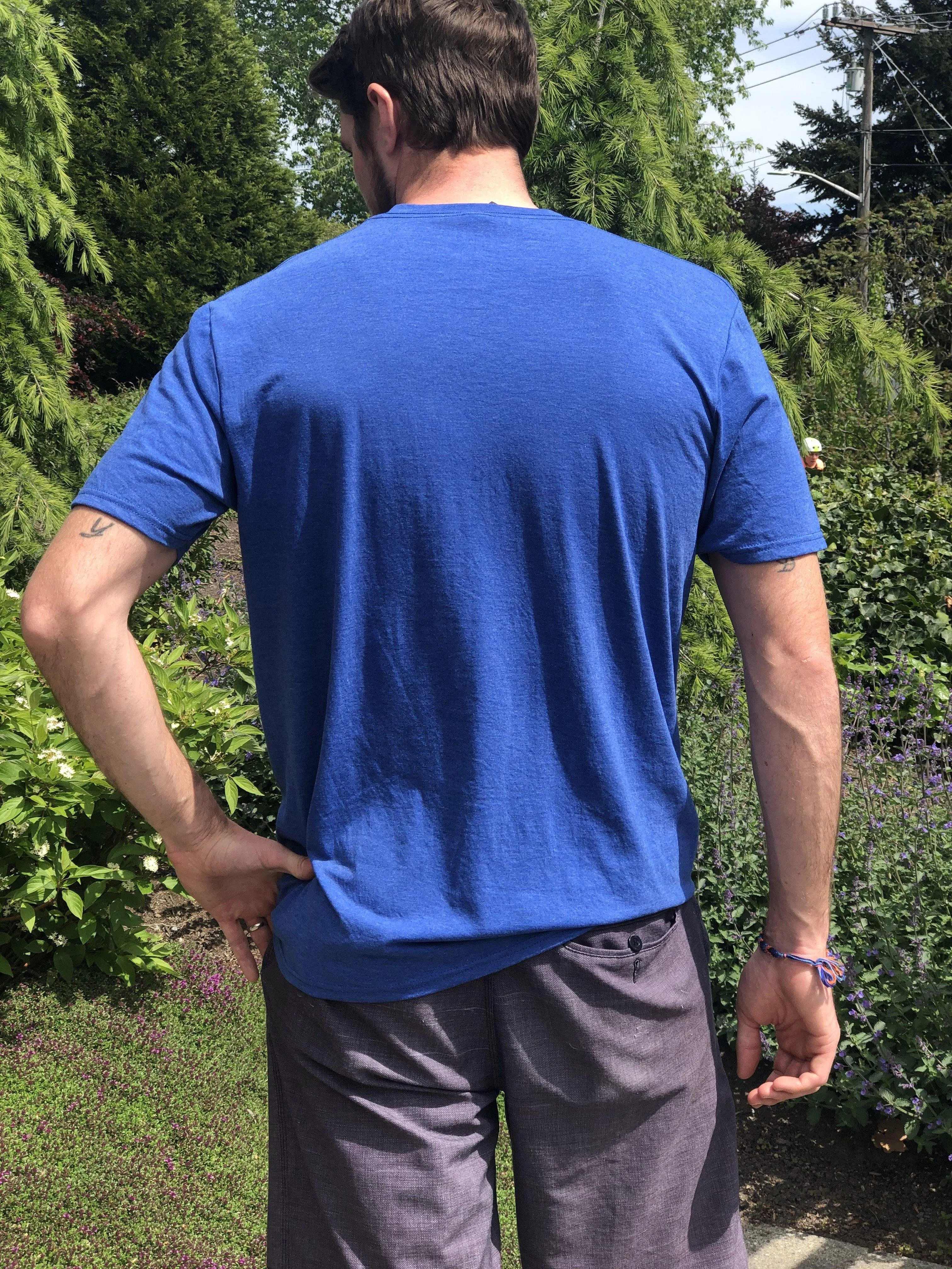 Urban Surf Tech Logo Tee - Royal Frost