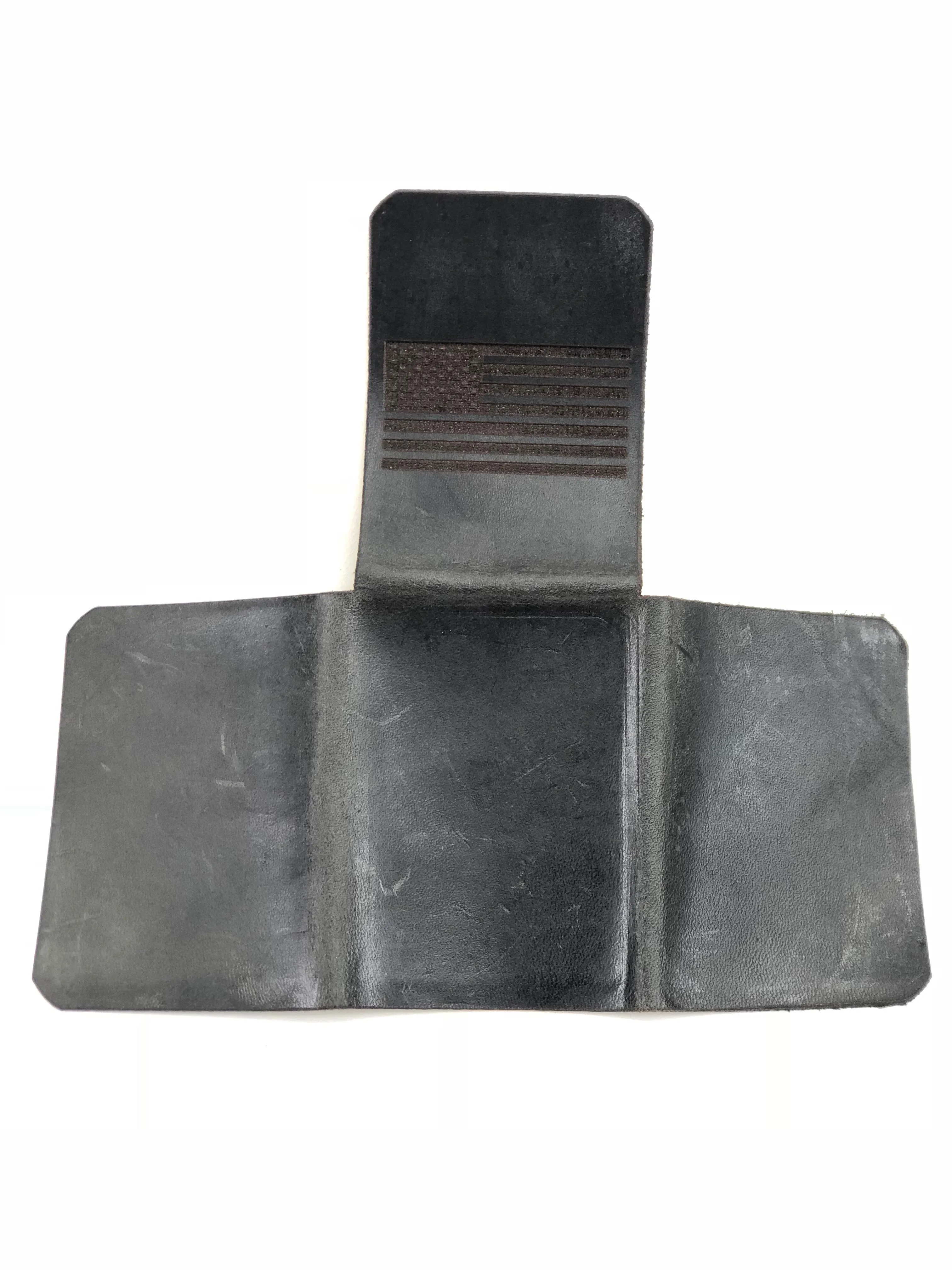 USA Mini Leather Wallet SKU#MWB93