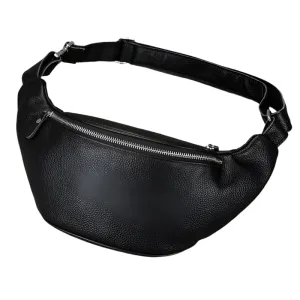 VacationGrabs Hands-Free Leather Fanny Pack for Travel