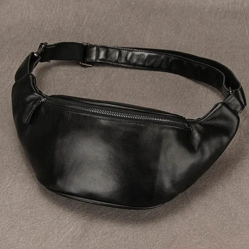 VacationGrabs Hands-Free Leather Fanny Pack for Travel